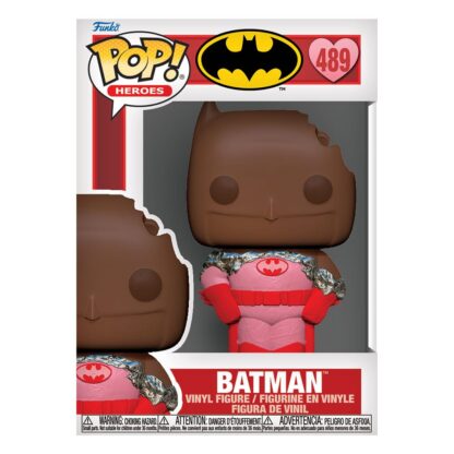 DC Valentines POP! Heroes Vinyl Figur Batman (Val Choc) 9 cm – Bild 2