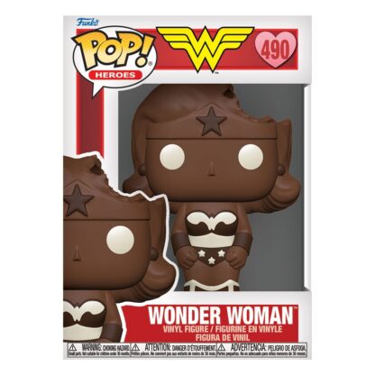 DC Valentines POP! Heroes Vinyl Figur Wonder Woman (Val Choc) 9 cm – Bild 2