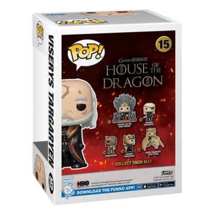 House of the Dragon POP! TV Vinyl Figuren Masked Viserys 9 cm Sortiment (6) – Bild 5