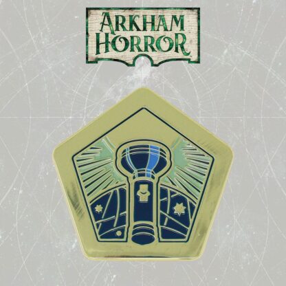 Arkham Horror Ansteck-Pin Lead Investigator Limited Edition – Bild 2