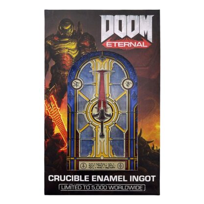 Doom Metallbarren Crucible Sword Stained Glass Limited Edition – Bild 5