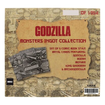 Godzilla Metallbarren 5er-Set Godzilla Monsters Limited Edition – Bild 5