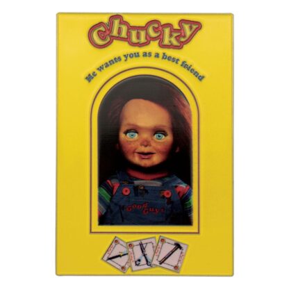 Chucky Die Mörderpuppe mit Spell Card Metallbarren Chucky Limited Edition – Bild 6