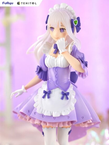 Re:ZERO Starting Life in Another World Tenitol PVC Statue Maid Emilia 28 cm – Bild 5