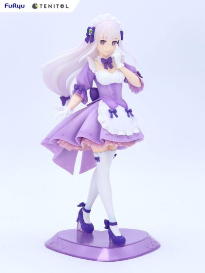 Re:ZERO Starting Life in Another World Tenitol PVC Statue Maid Emilia 28 cm – Bild 7