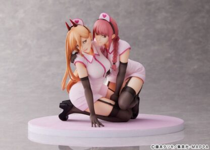 Chainsaw Man PVC Statue 1/7 Power & Makima Nurse Ver. 14 cm – Bild 2