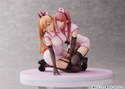 Chainsaw Man PVC Statue 1/7 Power & Makima Nurse Ver. 14 cm – Bild 3