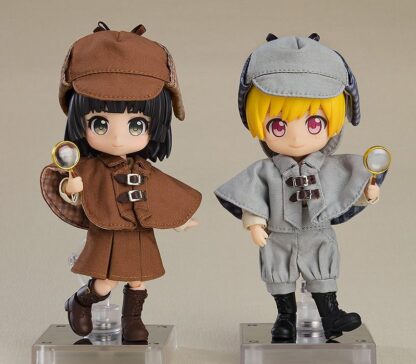 Original Character Zubehör-Set für Nendoroid Doll Actionfiguren Outfit Set Detective - Boy (Gray) – Bild 4