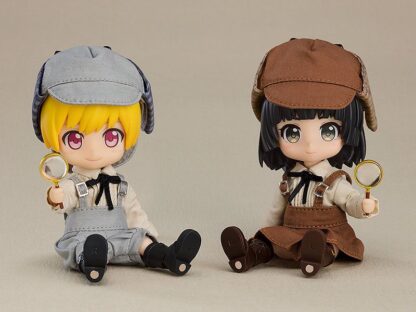 Original Character Zubehör-Set für Nendoroid Doll Actionfiguren Outfit Set Detective - Boy (Gray) – Bild 5