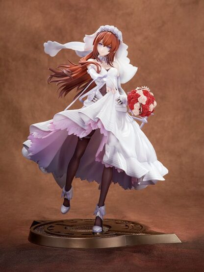 Steins Gate PVC Statue 1/7 Kurisu Makise: Wedding Dress Ver. 26 cm – Bild 4