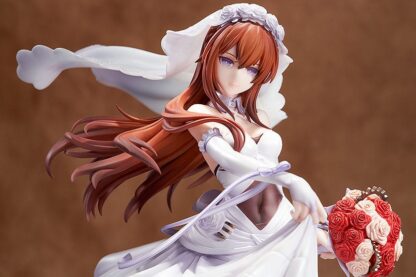 Steins Gate PVC Statue 1/7 Kurisu Makise: Wedding Dress Ver. 26 cm – Bild 6