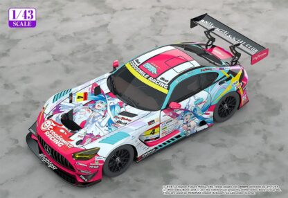 Hatsune Miku GT Project Fahrzeug 1/43 Hatsune Miku AMG 2024 Season Opening Ver. 11 cm – Bild 2