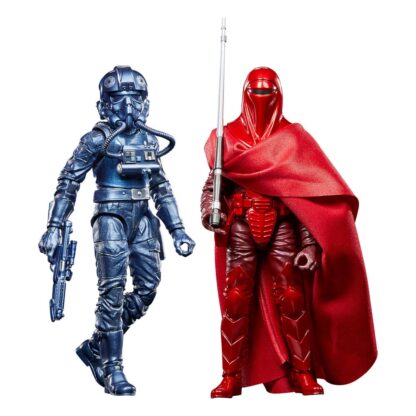 Star Wars Episode VI Black Series Carbonized Actionfiguren 2er-Pack Emperor's Royal Guard & TIE Fighter Pilot Exclusive 15 cm