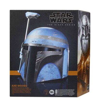 Star Wars: The Mandalorian Black Series Elektronischer Helm Axe Woves – Bild 3