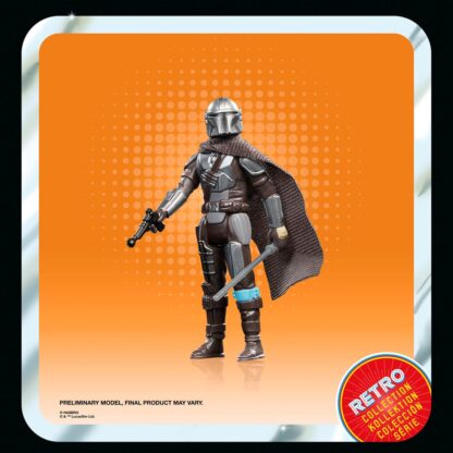 Star Wars: The Book of Boba Fett Retro Collection Actionfigur The Mandalorian 10 cm – Bild 3