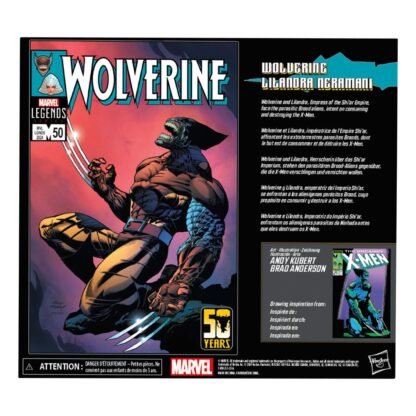 Wolverine 50th Anniversary Marvel Legends Actionfiguren 2er-Pack Wolverine & Lilandra Neramani 15 cm – Bild 3