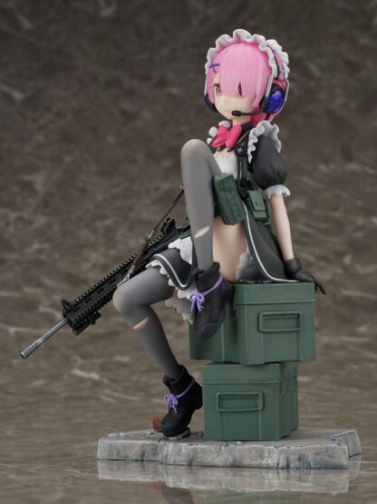 Re:Zero Starting Life in Another World PVC Statue 1/7 Ram Military Ver. 20 cm – Bild 4