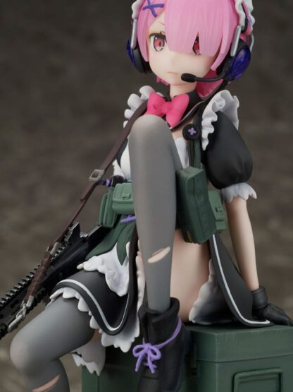 Re:Zero Starting Life in Another World PVC Statue 1/7 Ram Military Ver. 20 cm – Bild 5