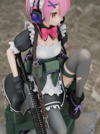 Re:Zero Starting Life in Another World PVC Statue 1/7 Ram Military Ver. 20 cm – Bild 9