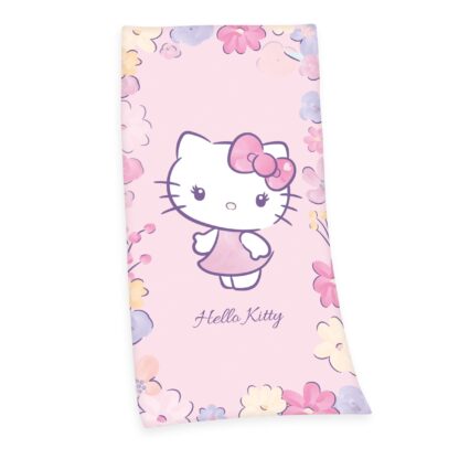 Hello Kitty Velours-Handtuch Hello Kitty 75 x 150 cm