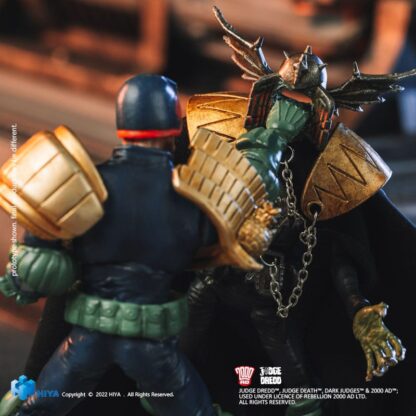 2000 AD Exquisite Mini Actionfigur 1/18 Judge Dredd Gaze Into The Fist of Dredd 10 cm – Bild 6