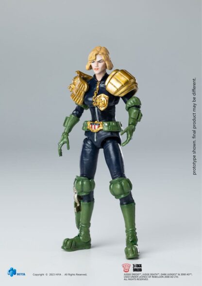 2000 AD Exquisite Mini Actionfigur 1/18 Judge Dredd Judge Anderson VS The Dark Judges 10 cm