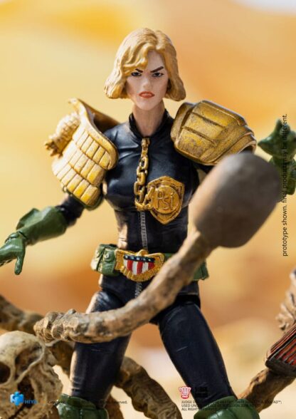 2000 AD Exquisite Mini Actionfigur 1/18 Judge Dredd Judge Anderson VS The Dark Judges 10 cm – Bild 2