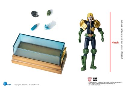 2000 AD Exquisite Mini Actionfigur 1/18 Judge Dredd Judge Anderson Hall of Heroes 10 cm – Bild 10