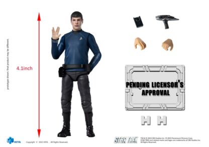 Star Trek Exquisite Mini Actionfigur 1/18 Star Trek 2009 Spock 10 cm – Bild 9