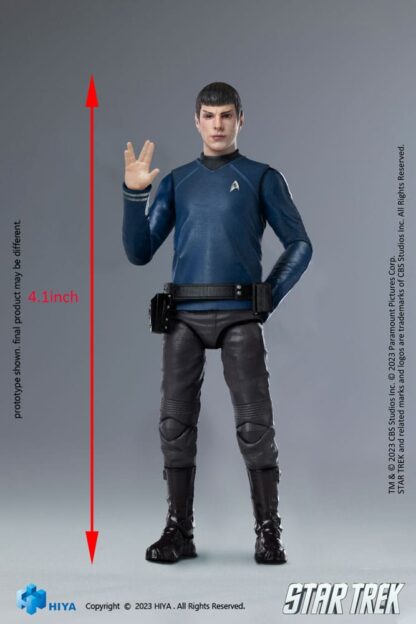 Star Trek Exquisite Mini Actionfigur 1/18 Star Trek 2009 Spock 10 cm – Bild 11