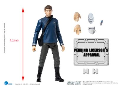 Star Trek Exquisite Mini Actionfigur 1/18 Star Trek 2009 McCoy10 cm – Bild 11