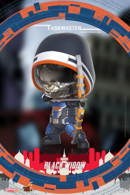 Black Widow Cosbaby (S) Minifigur Taskmaster 10 cm – Bild 2