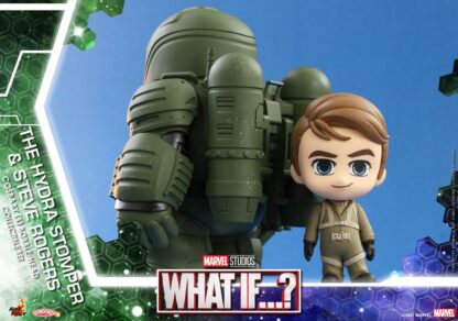 What If...? Cosbaby (S) Minifiguren Hydra Stomper & Steve Rogers 10 cm – Bild 2