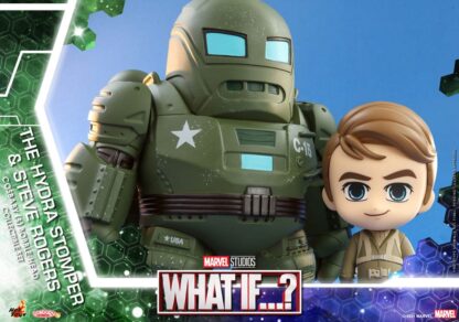 What If...? Cosbaby (S) Minifiguren Hydra Stomper & Steve Rogers 10 cm – Bild 5