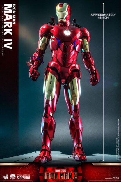 Iron Man 2 Actionfigur 1/4 Iron Man Mark IV 49 cm – Bild 5