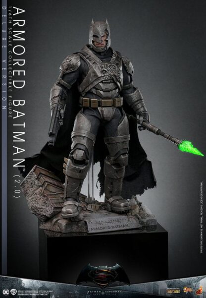 Batman v Superman: Dawn of Justice Movie Masterpiece Actionfigur 1/6 Armored Batman 2.0 (Deluxe Version) 33 cm – Bild 6