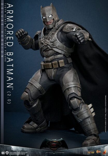 Batman v Superman: Dawn of Justice Movie Masterpiece Actionfigur 1/6 Armored Batman 2.0 (Deluxe Version) 33 cm – Bild 8