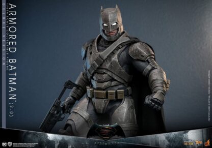 Batman v Superman: Dawn of Justice Movie Masterpiece Actionfigur 1/6 Armored Batman 2.0 (Deluxe Version) 33 cm – Bild 15