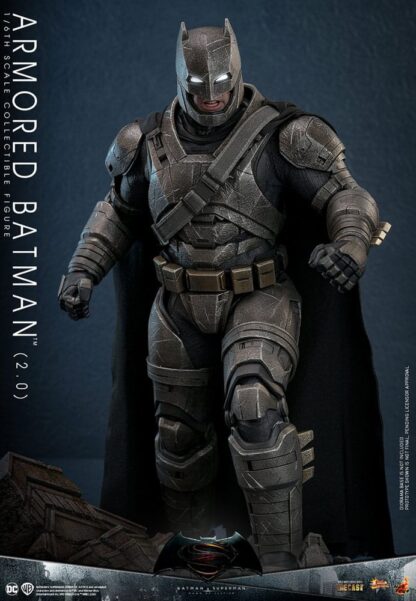 Batman v Superman: Dawn of Justice Movie Masterpiece Actionfigur 1/6 Armored Batman 2.0 33 cm – Bild 5