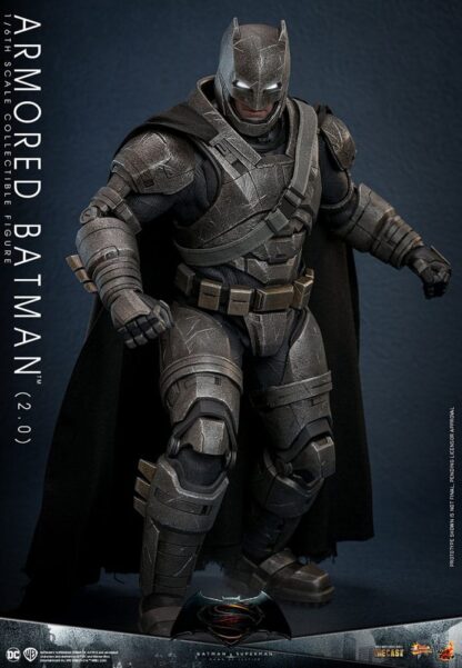 Batman v Superman: Dawn of Justice Movie Masterpiece Actionfigur 1/6 Armored Batman 2.0 33 cm – Bild 9