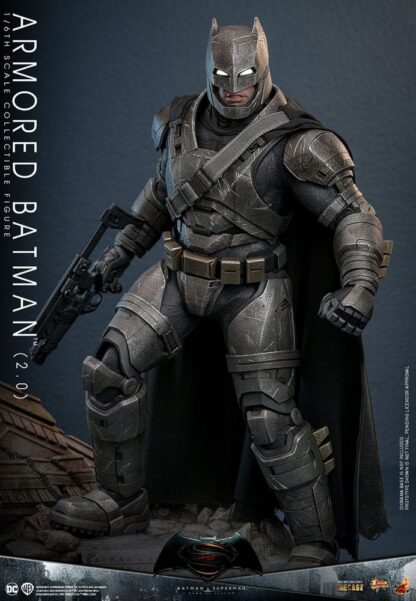 Batman v Superman: Dawn of Justice Movie Masterpiece Actionfigur 1/6 Armored Batman 2.0 33 cm – Bild 11