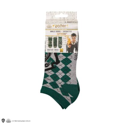 Harry Potter Knöchelsocken 3er-Pack Slytherin – Bild 5