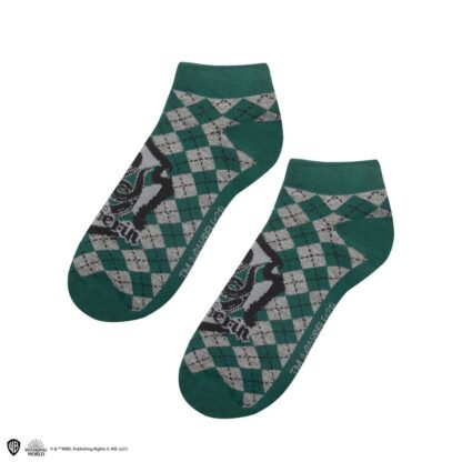 Harry Potter Knöchelsocken 3er-Pack Slytherin – Bild 8