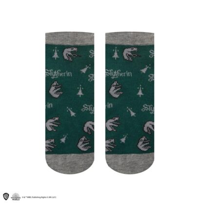 Harry Potter Knöchelsocken 3er-Pack Slytherin – Bild 9