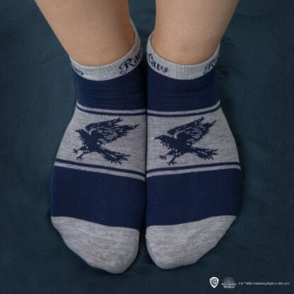 Harry Potter Knöchelsocken 3er-Pack Ravenclaw – Bild 4