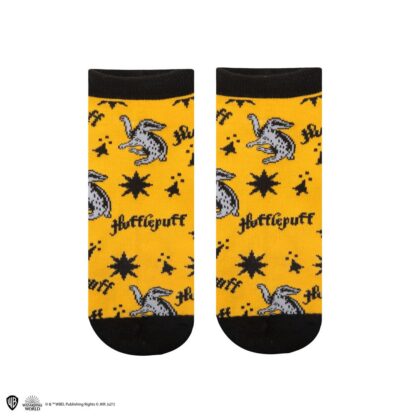 Harry Potter Knöchelsocken 3er-Pack Hufflepuff – Bild 8