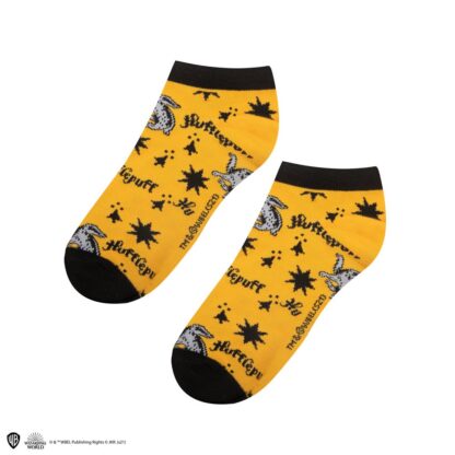 Harry Potter Knöchelsocken 3er-Pack Hufflepuff – Bild 9