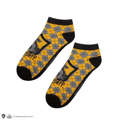 Harry Potter Knöchelsocken 3er-Pack Hufflepuff – Bild 11