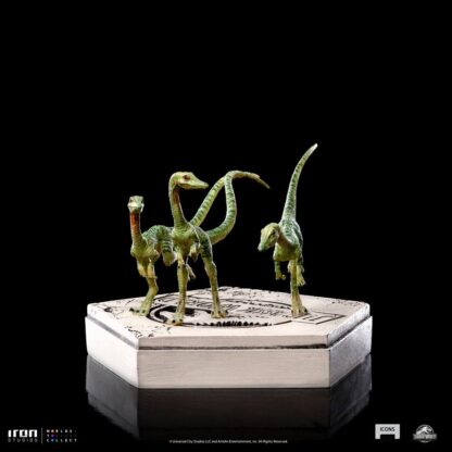 Jurassic World Icons Statue Compsognathus 5 cm – Bild 2