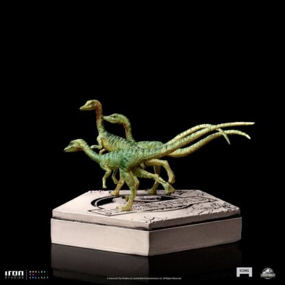 Jurassic World Icons Statue Compsognathus 5 cm – Bild 5